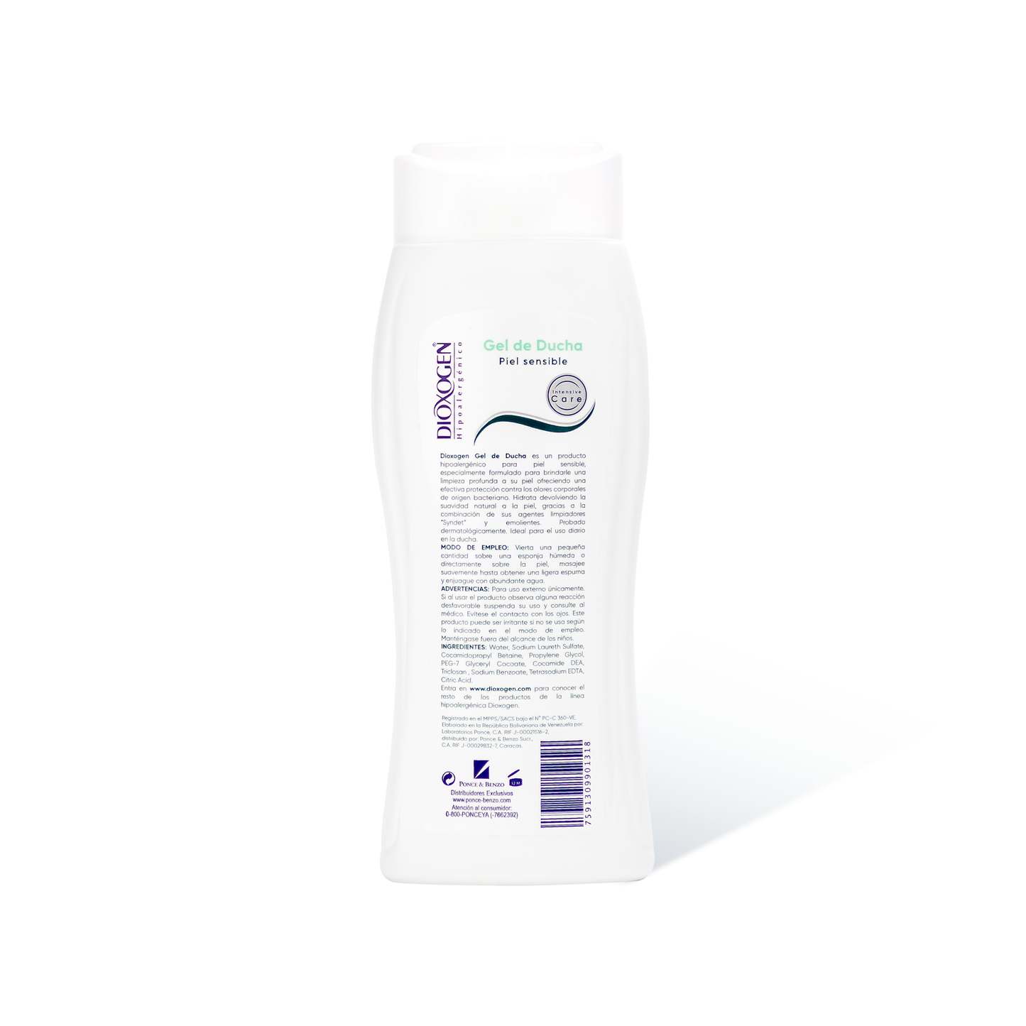 Dioxogen Gel de Ducha Intensive Care 280ml