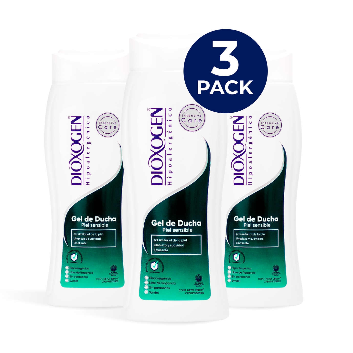 Dioxogen Gel de Ducha Intensive Care 280ml