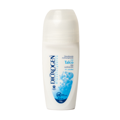 Dioxogen Desodorante Antitranspirante Roll On Talco 90g